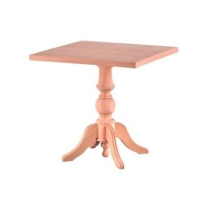 80 lik kare baba ayak ham yemek masası