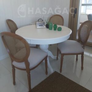 yuvarlak yemek masası takımı