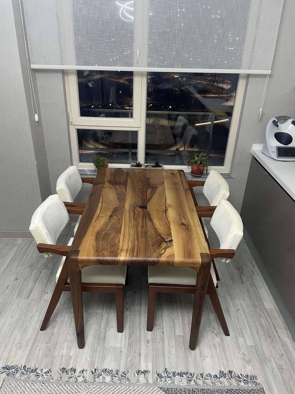 ceviz yemek masası takımı ceviz yemek masası takımı